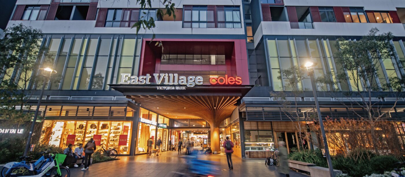East Village, Victoria Park — retail and mixed-use centre