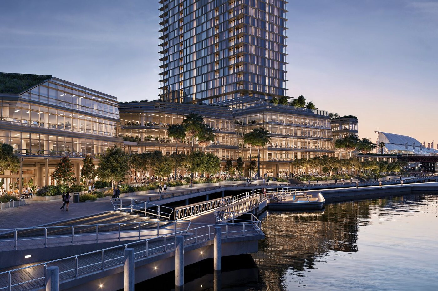 Harbourside, Darling Harbour — waterfront mixed-use development